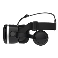 Bluetooth гарнитура интегрированный VR шлем 3D очки виртуальной реальности беспроводное соединение портативный мини складной широкий угол обзора