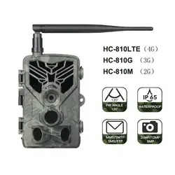 HC810A/M/G/LTE охотничья камера 20MP Trail камера ночного видения лес Водонепроницаемая камера дикой природы фото ловушки камера Chasse Скауты