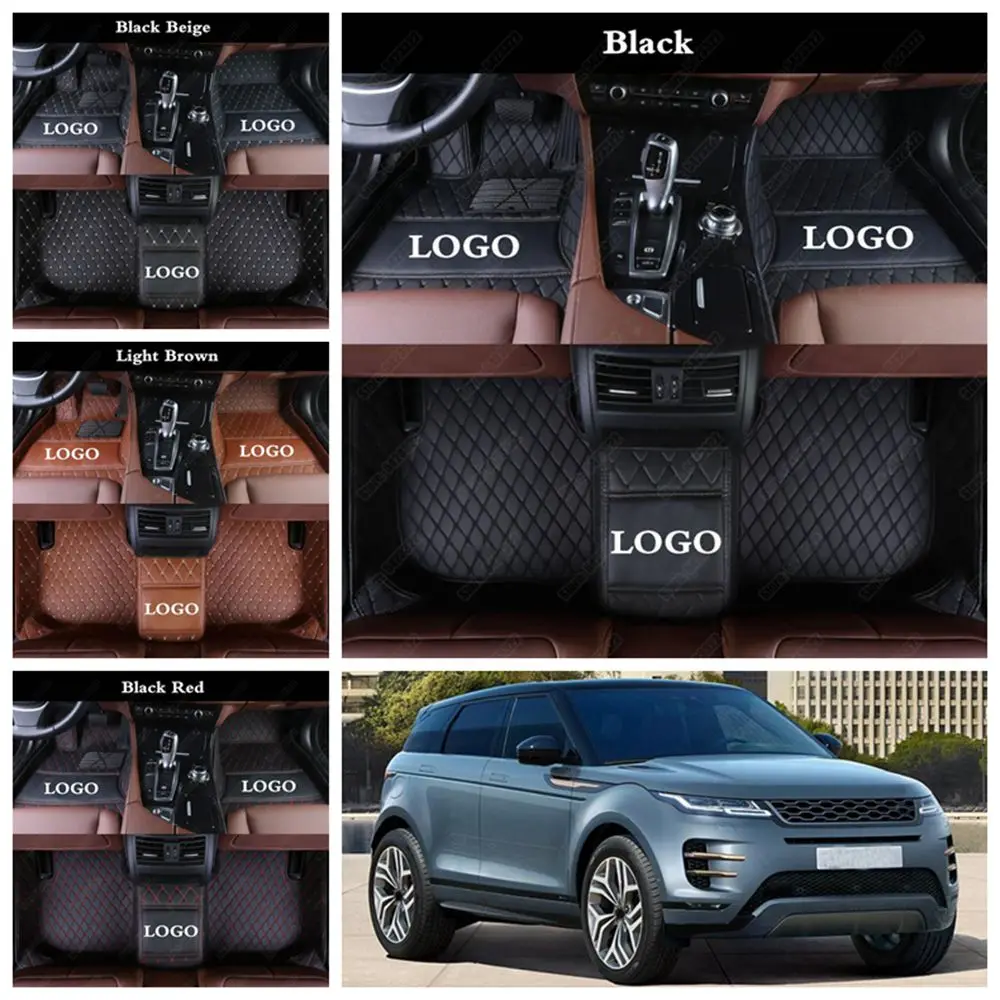 Автомобильные коврики для Land Rover LR2 LR3 LR4 Discovery Freelander Range Evoque Sport Custom автомобильный