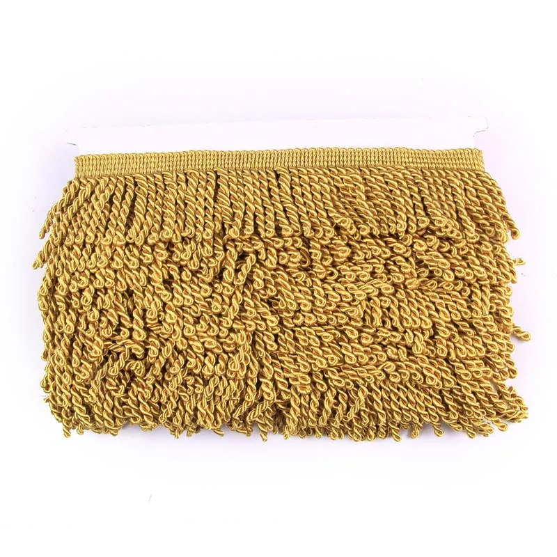 Lace Ribbon 5yard/Lot Silk Tassel Fringe Trim Embroidery Fabric Sewing Garment Shoes Bag Tassels for Jewelry Diy