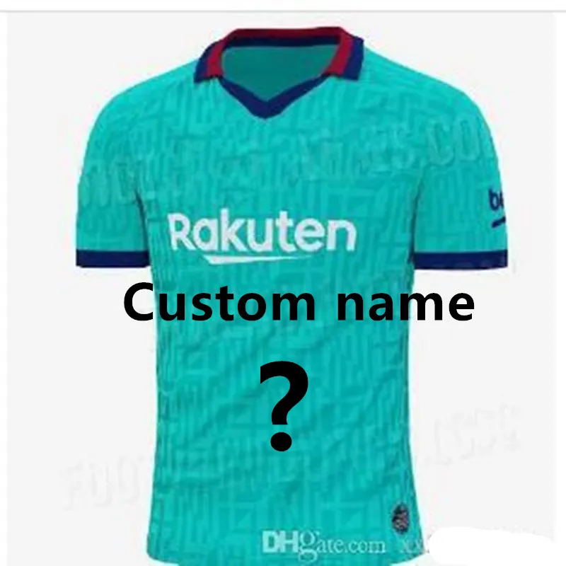 Barcaed Jersey soccer взрослая футболка F. DE JONG GRIEZMANN MESSI SUAREZ ARTHUR COUTINHO VIDAL I. RAKITIC футбольная рубашка - Цвет: shirt