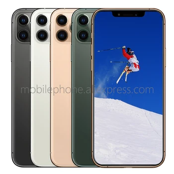 

Metal Glass Body Big Screen 6.5"Inch Dual SIM 16.0M Android Smartphone Mobile Cell Phone Face ID Google Play Free Earphone Gift