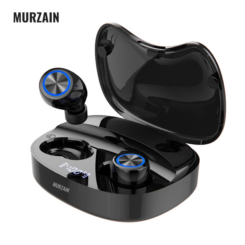 MURZAIN Wireless Bluethooth Earphones With HD Sound Noise Reduction Earphone IPX7 Waterproof Intelligent Touch Earbuds | Электроника