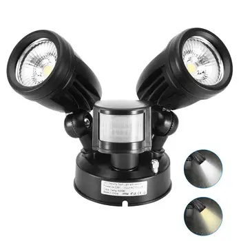 

AC 85-265V PIR Motion Sensor Lamps Outdoor Wall Lamp LED Light Garden Security Street Porch Lights