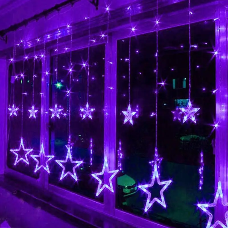 

Moon Star Lamp String 220V 3.5M Fairy String Light 8 Modes Party Decoration Outdoor Super Bright LED Lamp String Garden