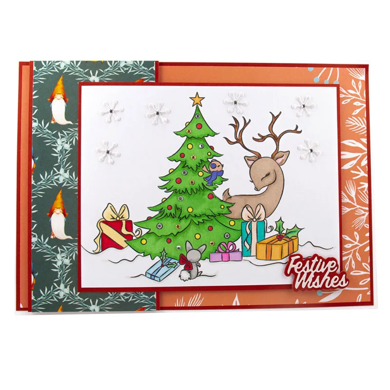 Металлические режущие штампы для скрапбукинга и изготовления карт новые