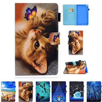 

Print PU Leather Stand Case for Samsung Galaxy Tab S6 Lite 10.4 inch Tablet Cover P610 P615 SM-P610 SM-P615 Funda