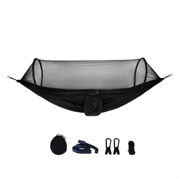 

Hammock With Mosquito Net Bug Net Portable And Lightweight For Single&Double Outdoor Camping Hammock Use For Hiking Beach