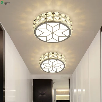

Modern Simple Acrylic Living Room Led Ceiling Chandeliers Light Dimmable Corridor Led Chandelier Lighting Fixture Lustre Crystal