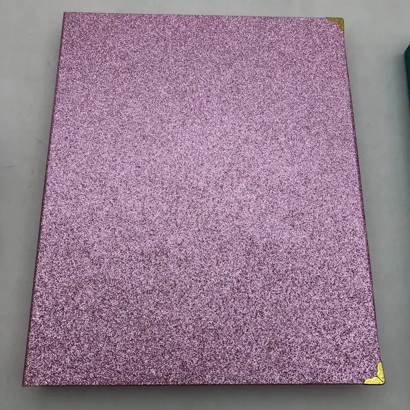 1 pcs pink book Mikiwi Заказная упаковка блестящая бумага магнитная ресница книга с лотком ресницы, фирменная торговая марка логотип упаковочная коробка пустой чехол - Цвет: 1 pcs pink book