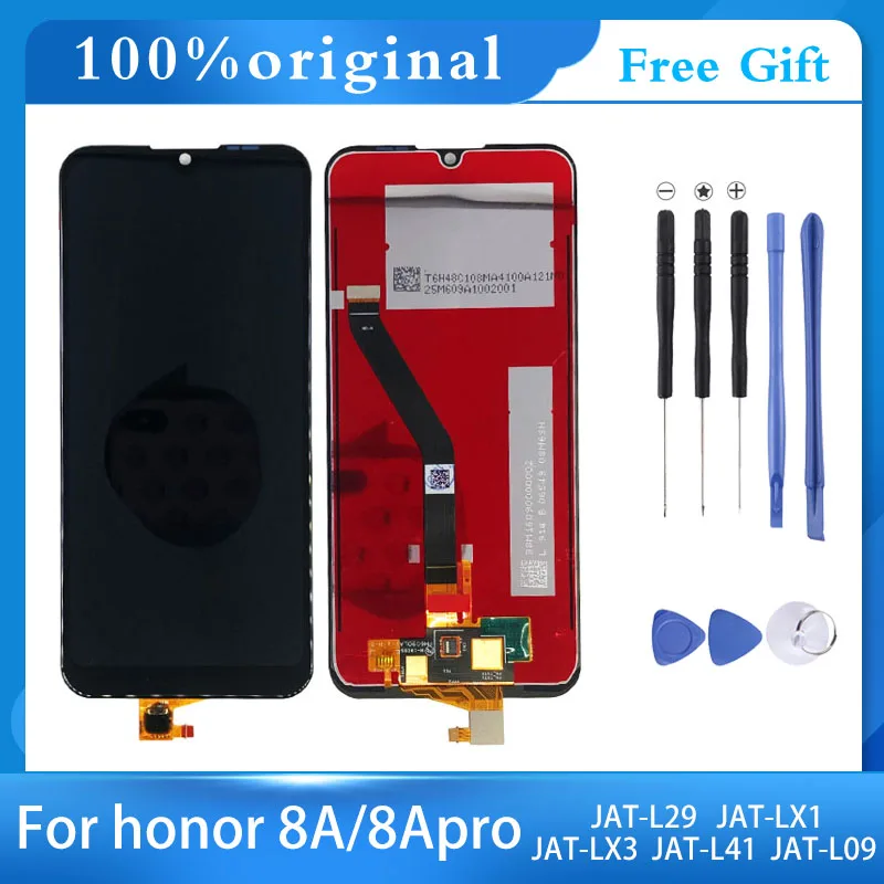 Оригинальный Для Huawei Honor 8A ЖК Y6 Prime/pro 2019 JAT L09 L41 LX1 дисплей с сенсорным экраном
