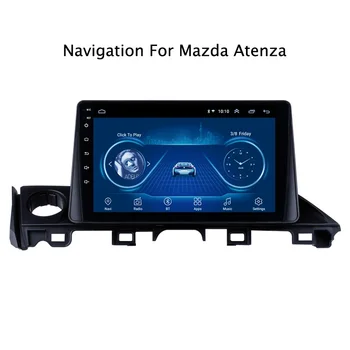 

9" Super Slim touch screen Android 10 GPS Navigation For 2017 Mazda ATENZA car radio stereo bluetooth Multimedia wifi head unit