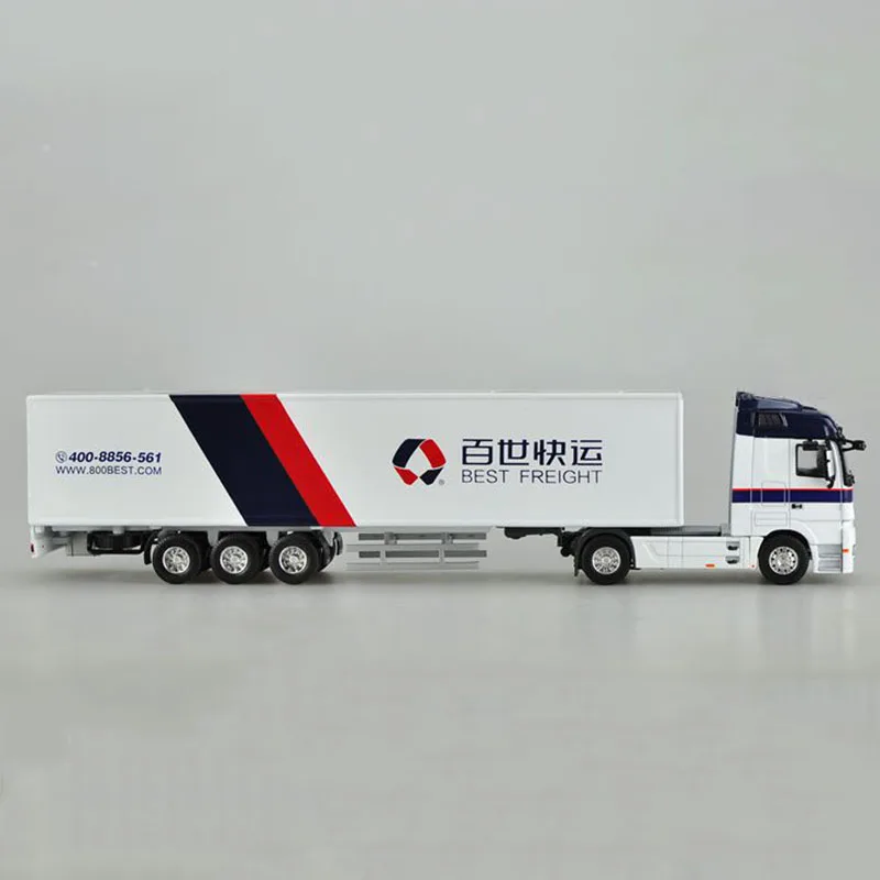 1/50 масштаб контейнеровоз DHL Sinotrans Dun Howe Высокая симуляция металлический сплав модель грузовика-контейнеровоза детская игрушка в подарок
