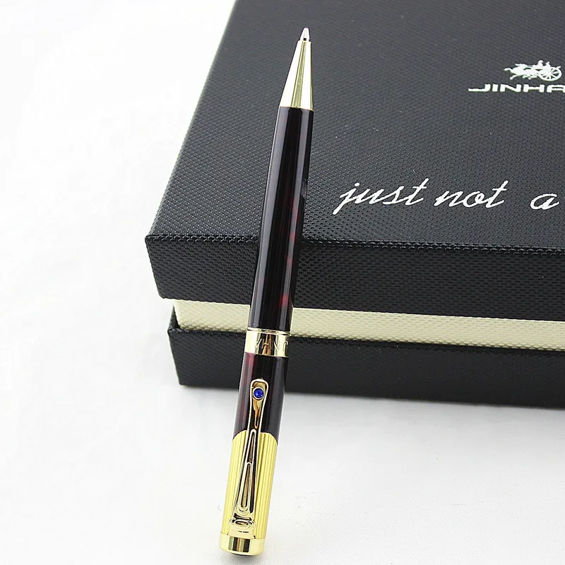 Высокое качество jinhao ручка металлическая подарочная ручка офисные школьные принадлежности Ручки для письма шариковые ручки кожаная сумка для карандашей выбор
