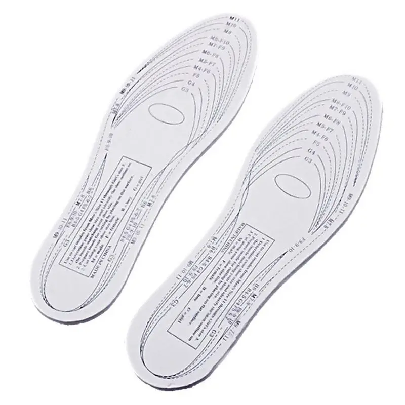 

BEAU-Memory Foam Insoles Shoe Comfort Unisex Size Cushion Feet Pads Heel Shock Relief