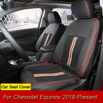 

Car Seat Covers Set Leather For Chevrolet Equinox 2018-Present Car Covers Styling Seat Protector Cushions Internal Accessories
