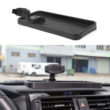 

Car Dashborad Adjustable GPS Mobile Phone Holder Stand Bracket with Storage Box for Toyota 4Runner 2010-2019 Car Accessories
