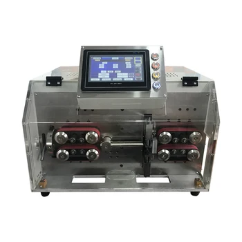 

SWT508-YHT2 Touch Screen Peeling Stripping Cutting Machine Double Layer 5 Cores Wire Computer Stripper for 3-10mm2