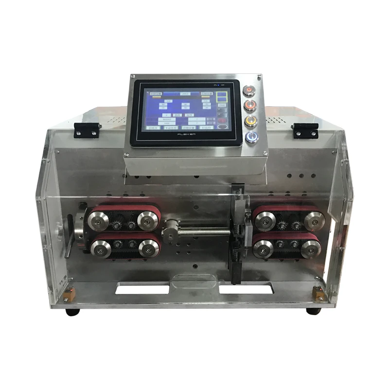 SWT508-YHT2 Touch Screen Peeling Stripping Cutting Machine Double Layer 5 Cores Wire Computer Strip