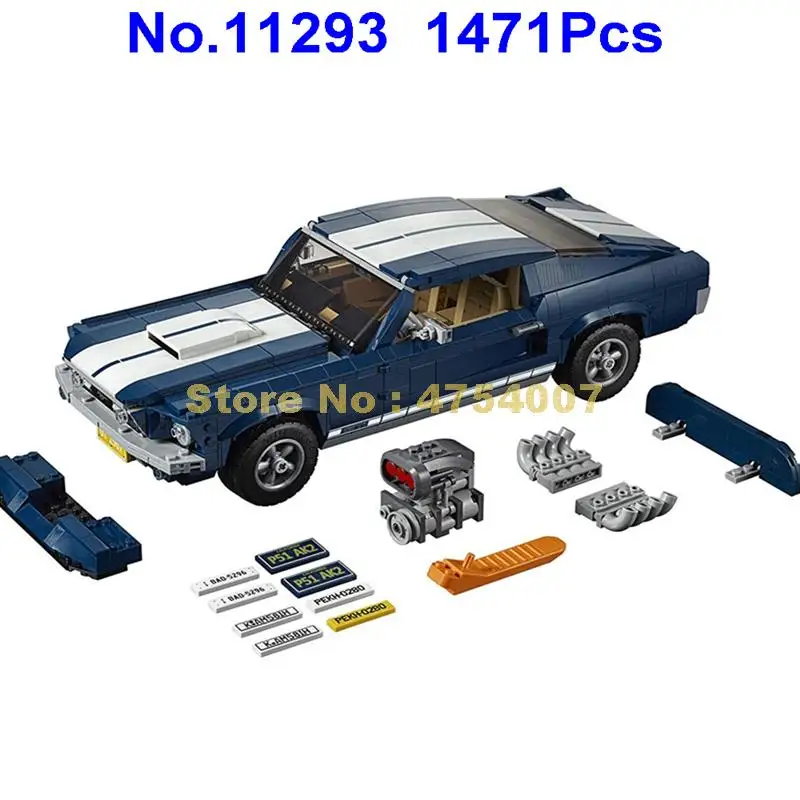 11293 1471 шт technic expert 1967 gt500 гоночный автомобиль bela строительные блоки 10265 игрушки