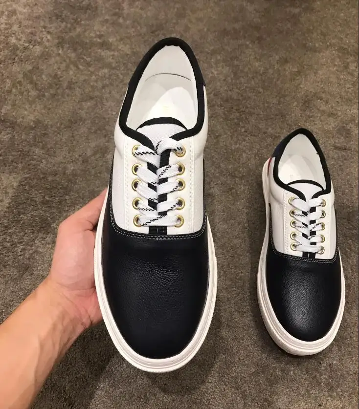 New Top quality man brand Fashion Genuine leather Casual Shoes Low help lace-up sneakers lazy person shoes New Top quality man brand Fashion Genuine leather Casual Shoes Low help lace-up sneakers lazy person shoes