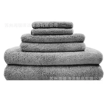 Полотенце для лица из сверхтонкого волокна, полотенце для рук, банное полотенце, набор мягких, крепких, водопоглощающих, не проливается