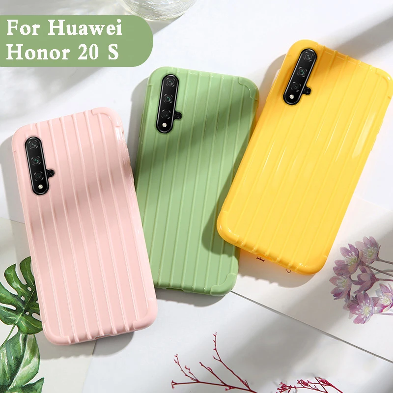 Чехол-накладка для смартфонов huawei honor 20 20S силиконовый в ассортименте. | Мобильные