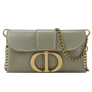 

Fashion summer solid PU leather women's chain messenger bag crossbody bags for women sac a main femme shoulder bag bolsos mujer