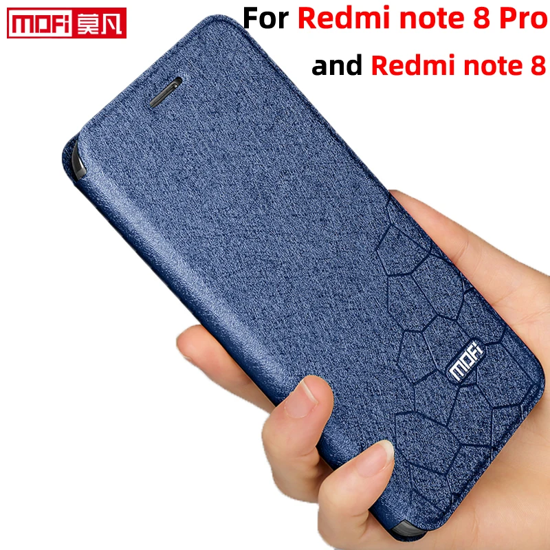 case for xiaomi redmi note 8 pro flip case Redmi Note 8 Cover leather book stand