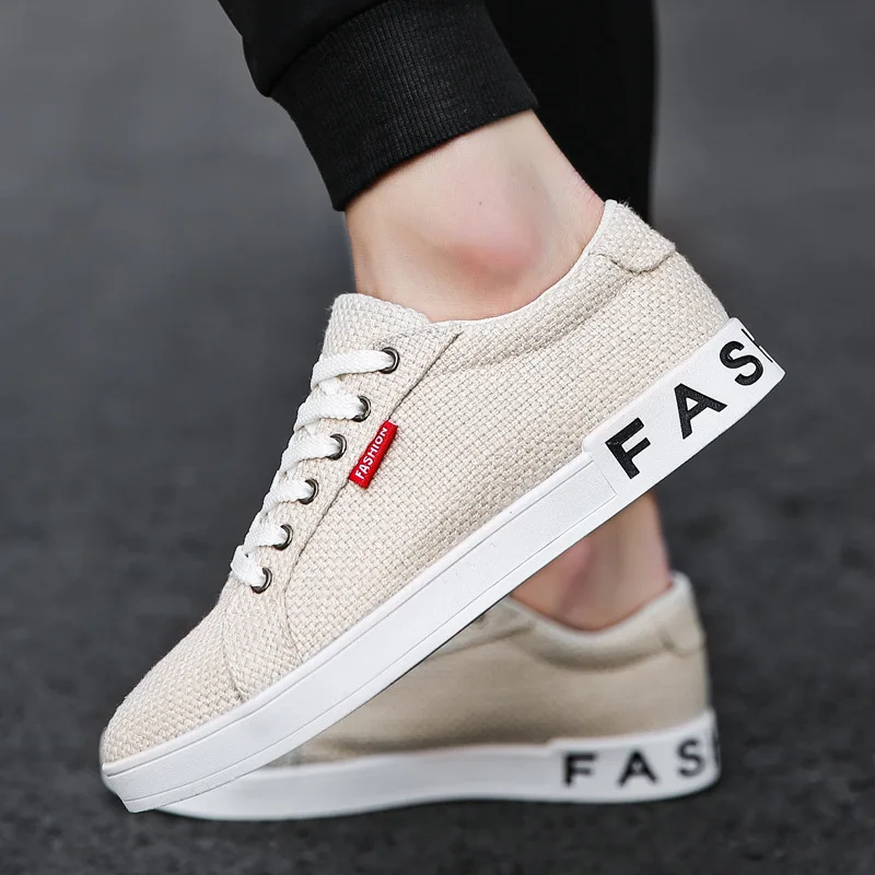 

2019 New Style MEN'S SHOES Versatile Summer Breathable Sneakers Korean-style Trend Cloth Shoes Men Casual Sports Running Trendy