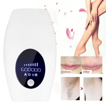 

Hair Removal 600000 Flash Unisex Facial Body Painless Hair Removal Machine Device EU/US/UK Plug 100-240V for Body Hair Remover