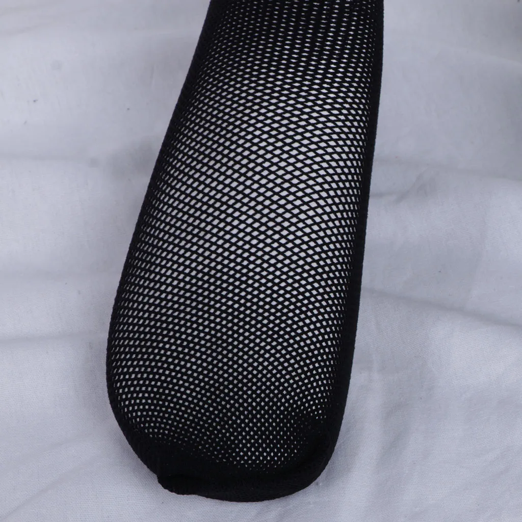 Men's Sexy Floral Black Lace Trim Knee High Stockings Hosiery Fishnet Socks Transgender Costumes Men's Sexy Floral Black Lace Trim Knee High Stockings Hosiery Fishnet Socks Transgender Costumes