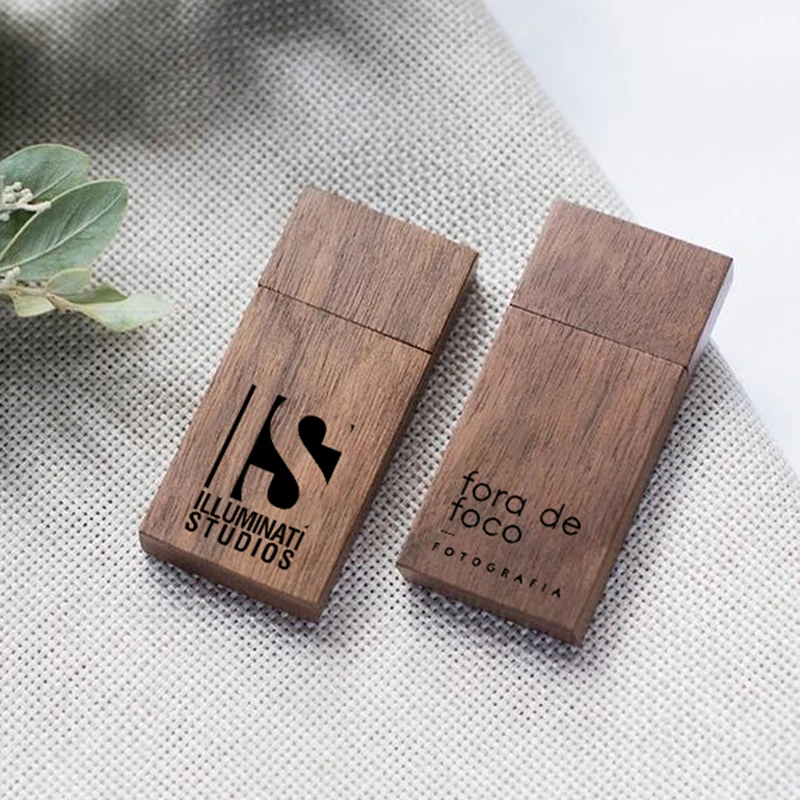 Новый индивидуальный логотип ореховый орех USB2.0 флэш-накопитель 2 ГБ 4 8 16 32 64 |