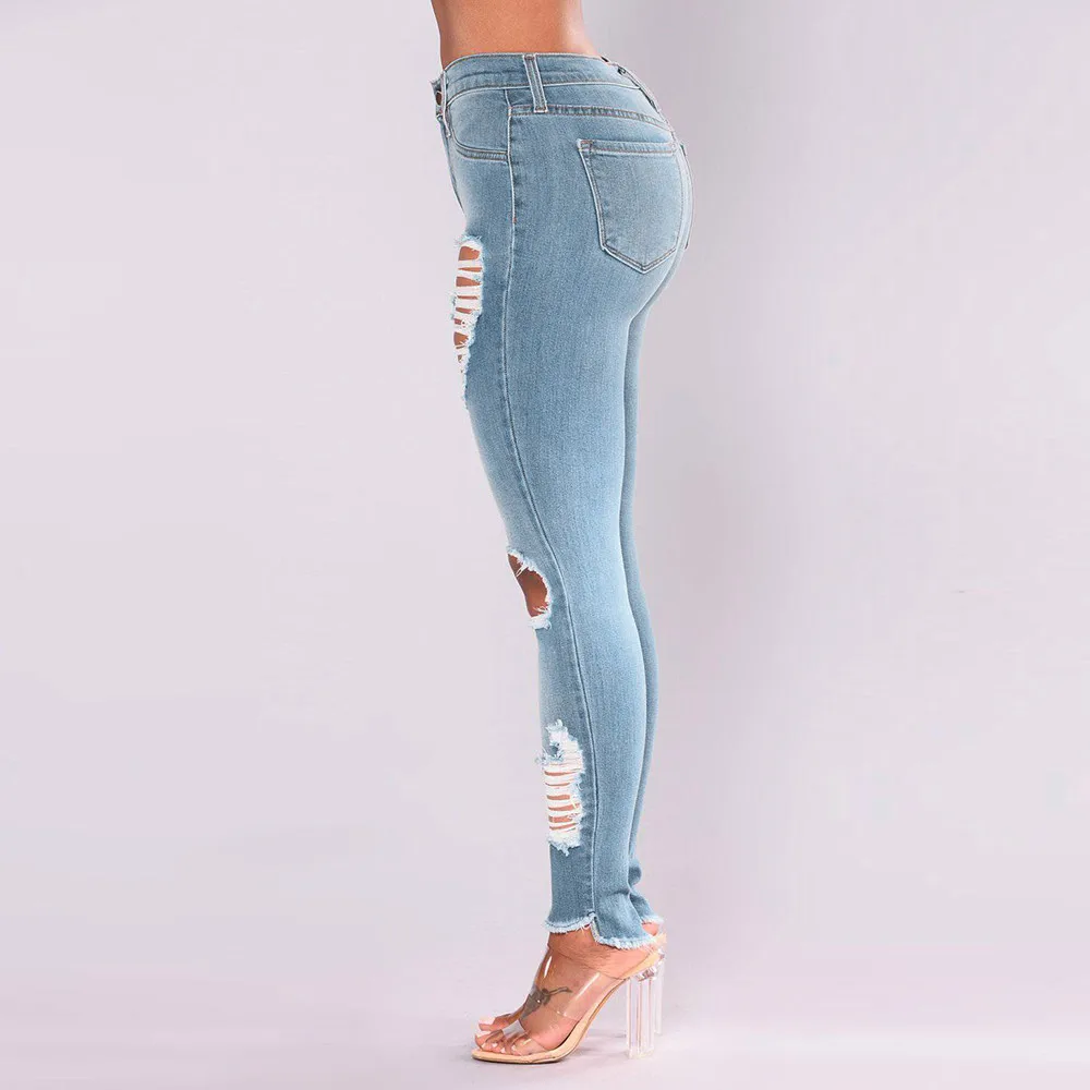 Модные женские джинсовые брюки с высокой талией, стрейч женское платье, брюки женские узкие джинсы vaqueeros mujer