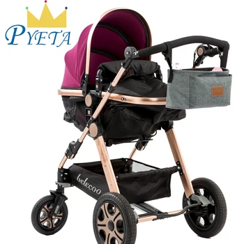 

Stroller organiser stroller bag hanging basket baby storage bag stroller accessories diaper bag backpack linen high quality