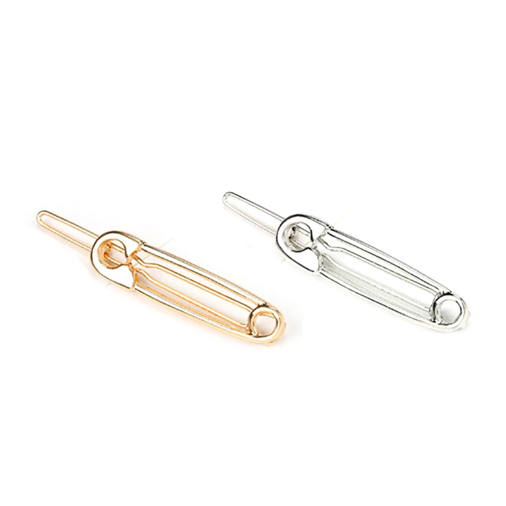 Women trange hair accessories, Korean exquisite playful European style Unique Girl Pin Shape Hair Clip Women Hair Style Pin Clip