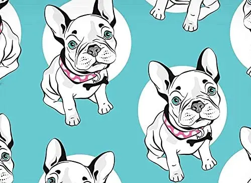 

Cute French Bulldog Drawings Poster Metal Tin Sign 8x12 Inch Home Kitchen Bedroom Bar Sign Decoration Posters Tin Sign Metal