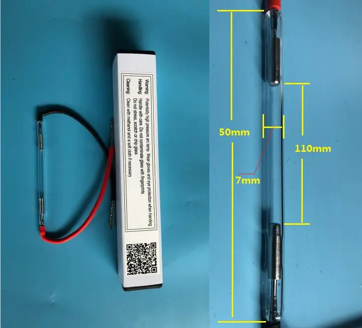 7-50-115 IPL SHR flash lamp 300000 shots top quality opt shr ipl xenon lamp for permanent laser hair removal& skin rejuvenation machine - Цвет: 7-50-115