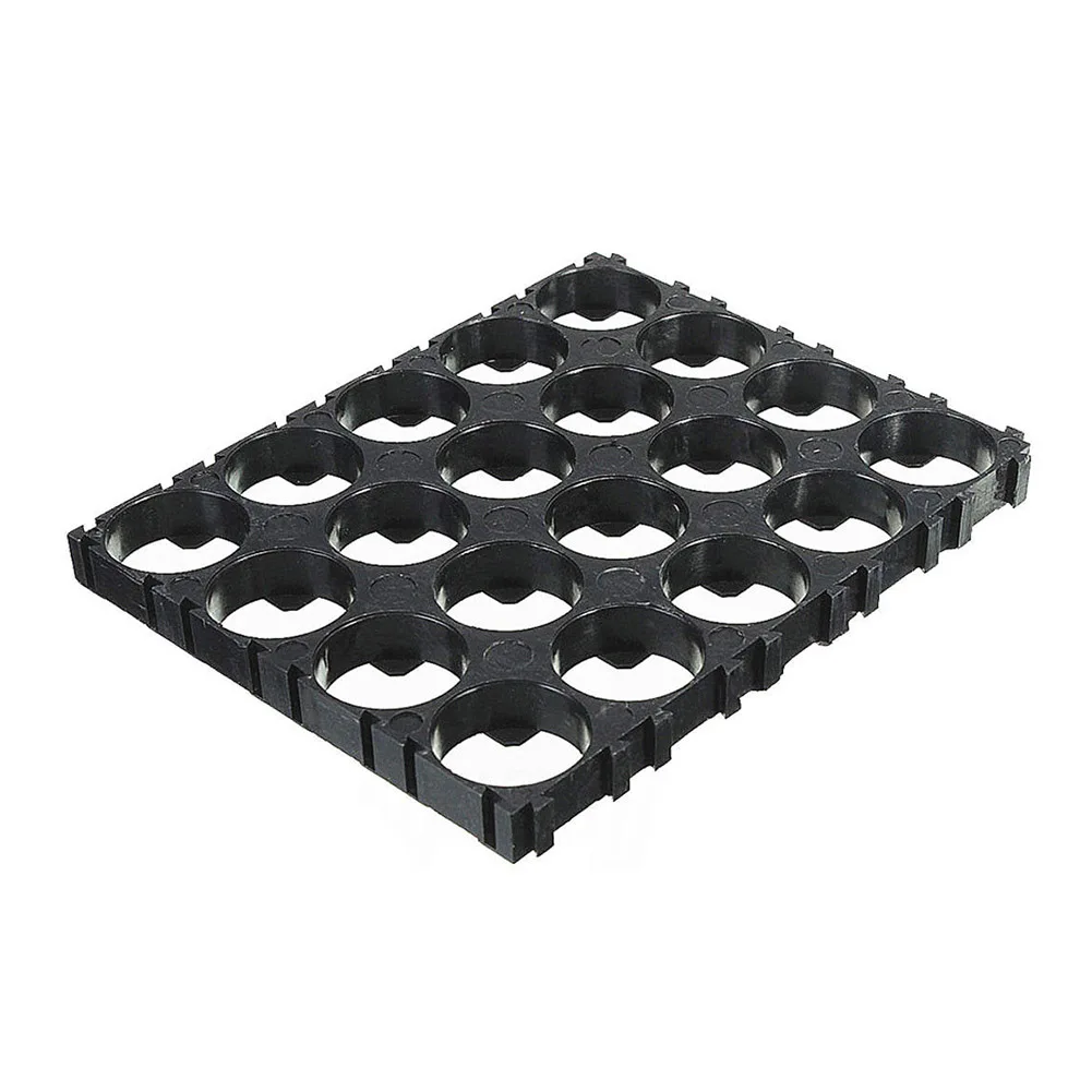 20/30/40/50 Pcs 4x5 Cell 18650 Batteries Spacer Holders Radiating Shell Plastic Bracket Battery Storage Box Case |