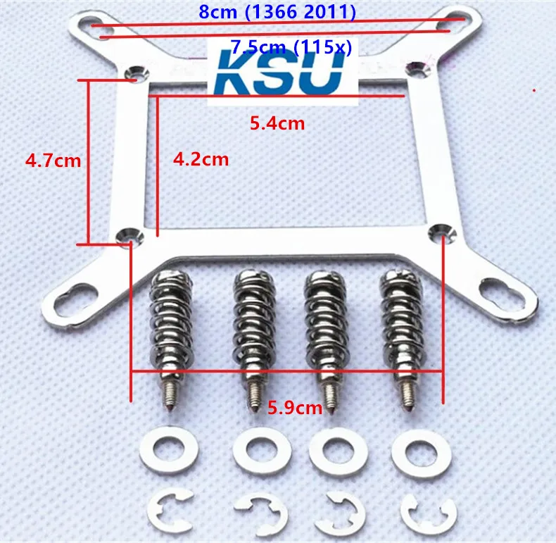 LGA115011511155115613662011AM4DIYheatsinkcpucoolerbracket