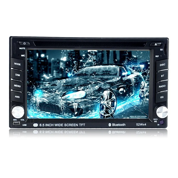 Автомагнитола 2 Din 6 5 дюйма с сенсорным экраном USB/SD/AUX|Автомобильные