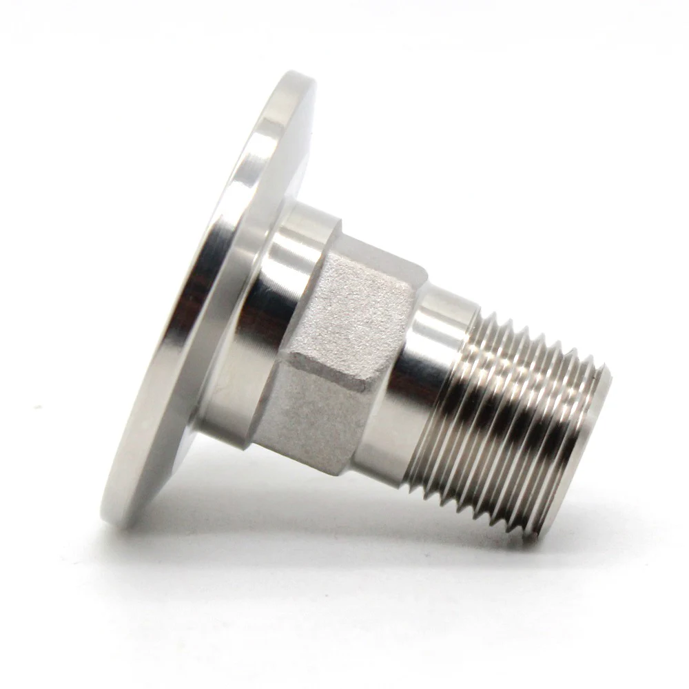 

QiiMii Tri clamp BSPT Male adatper из нержавеющей стали 304 316L компоненты домашнего пивоварения