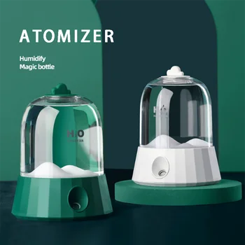 

For Car Bedroom Office Home 1pc 400ml Portable Mini Air Humidifer Mute Essential Oil Diffuser USB Rechargeable Atomizer