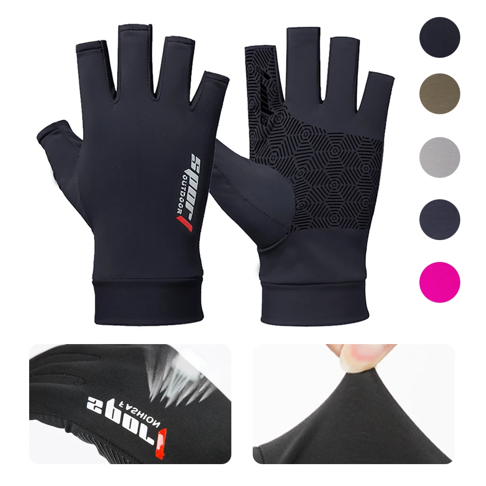 

High Quality Fishing Catching Gloves Protect Hand Professional Release Anti-slip Gloves Outdoor Sports Fishing Cycling Gloves