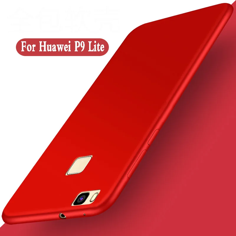 Роскошный чехол для Huawei P9 Lite тонкий гладкий силиконовый чехол-накладка телефона