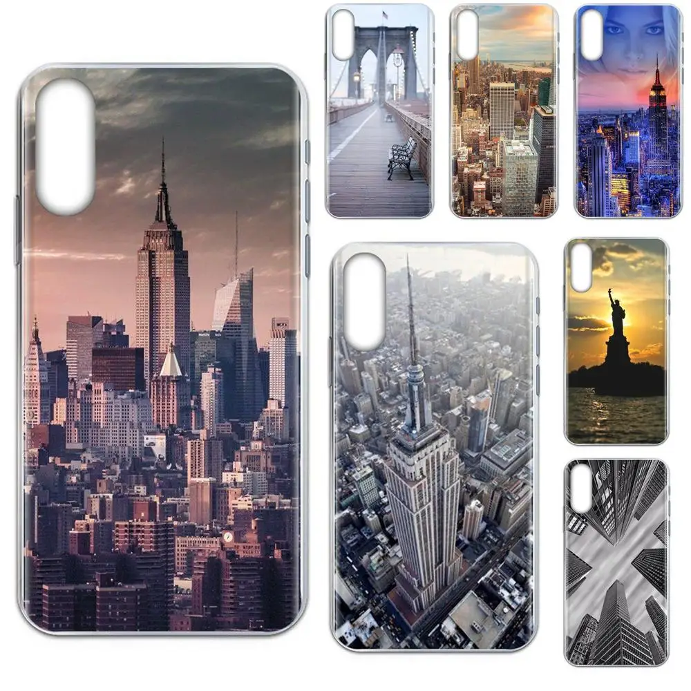 Нью-Йорк США Статуя Свободы для LG K50 Q6 Q7 Q8 Q60 X Мощность 2 3 Nexus 5 5X V10 V20 V30 V40 Q Stylus |