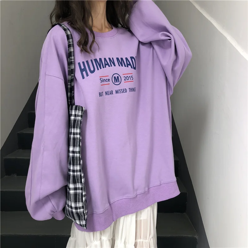 

Cec long-sleeved T-shirt female 2019 new long-sleeved loose Korean version of the wild comfortable autumn ins super fire top