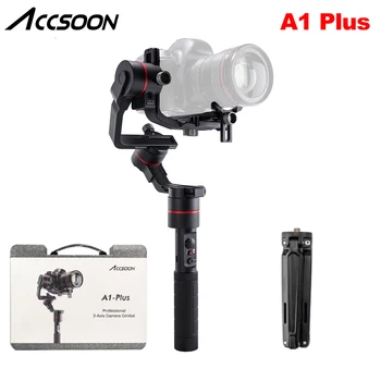 

Accsoon A1 Plus 3-Axis Handheld Gimbal Stabilizer 3.6Kg Payload Full Visual without Cover for Mirrorless/DSLR Camera PK Zhiyun