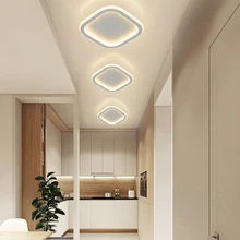 

Modern LED Aisle Ceiling Lamp For Corridor Stairs Entrance Attic Square Indoor Lighting Minimalist Style Lights Balcony Lights