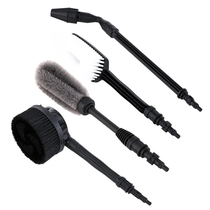 Car Washer Water Spray-Gun Lance Nozzle with Brushes High Pressure Cleaner Set - Цвет: Lavor